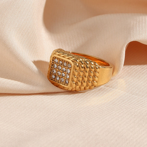 Minimalist Square Ring