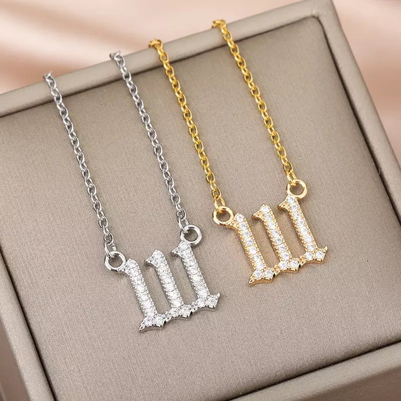 Angel Number Necklace