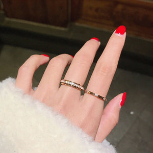 Minimalist Thin Titanium Band