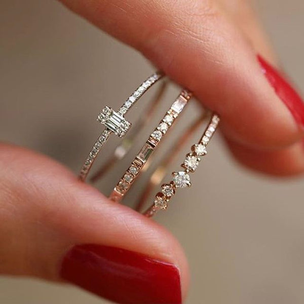 Glamorous Crystal Trio