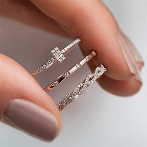 Glamorous Crystal Trio