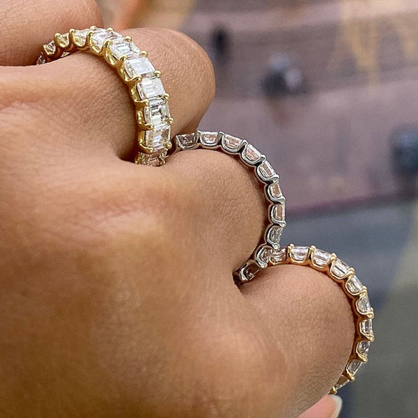 Luxury Baguette Promise Ring