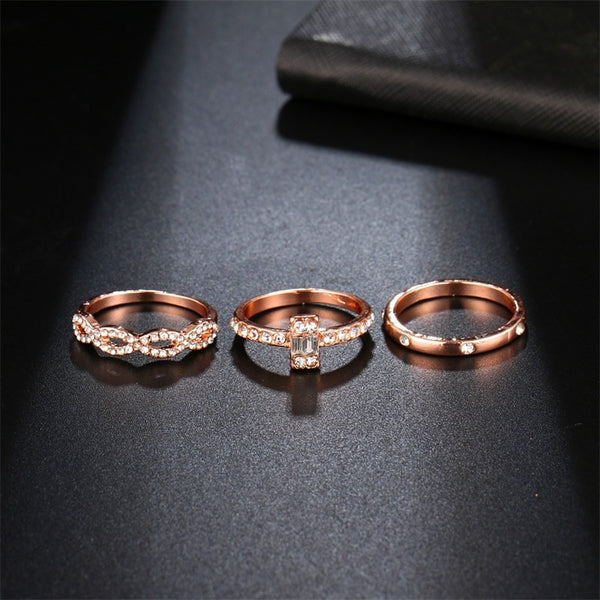 Glamorous Crystal Trio